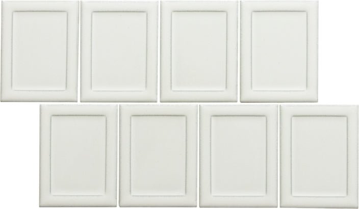 Emser TileCUADRO - Emser Tile WhiteFrame 9" x 14" MosaicCUADRO - Emser Tile