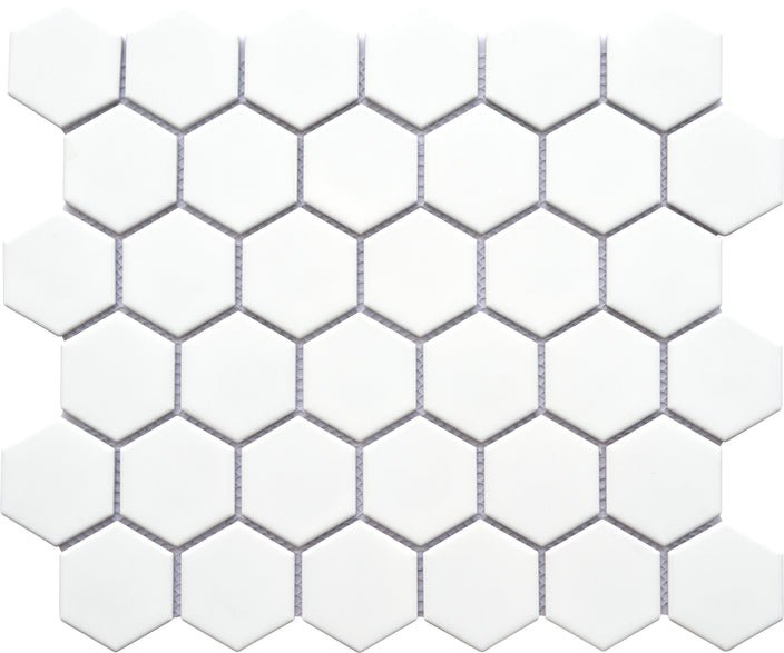 Emser TileIMPACT - Emser Tile WHITE2-inch HEX 11" x 13"IMPACT - Emser Tile