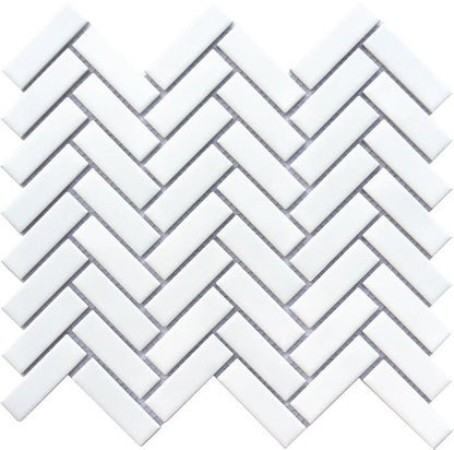 Emser TileIMPACT - Emser Tile WHITEHerringbone Mosaic 11" x 12"IMPACT - Emser Tile