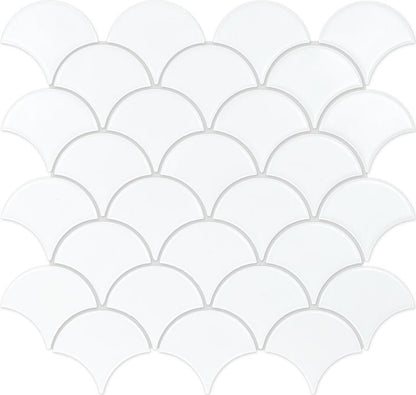 Emser TileIMPACT - Emser Tile WHITEFan Mosaic 11" x 12"IMPACT - Emser Tile