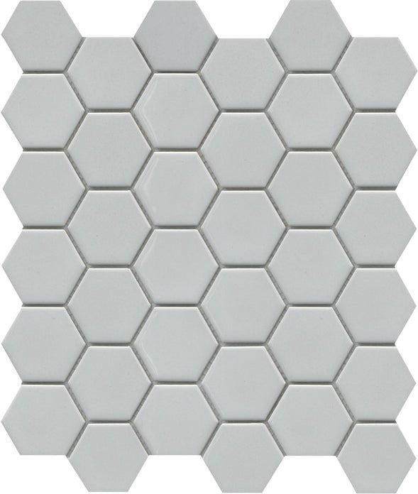 Emser TileINFLUENCE - Emser Tile Gray11" x 13" 2-Inch Hex MosaicINFLUENCE - Emser Tile