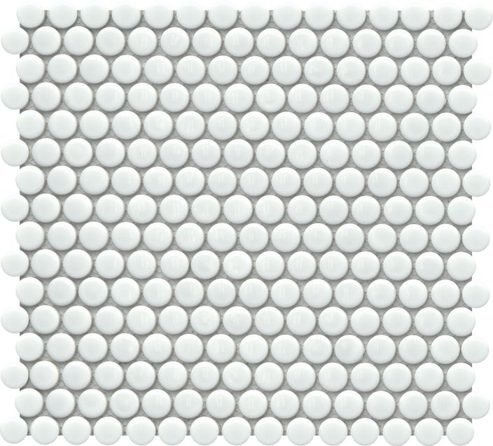 Emser TileINFLUENCE - Emser Tile White11" x 12" Penny MosaicINFLUENCE - Emser Tile