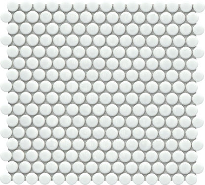 Emser TileINFLUENCE - Emser Tile White11" x 12" Penny MosaicINFLUENCE - Emser Tile