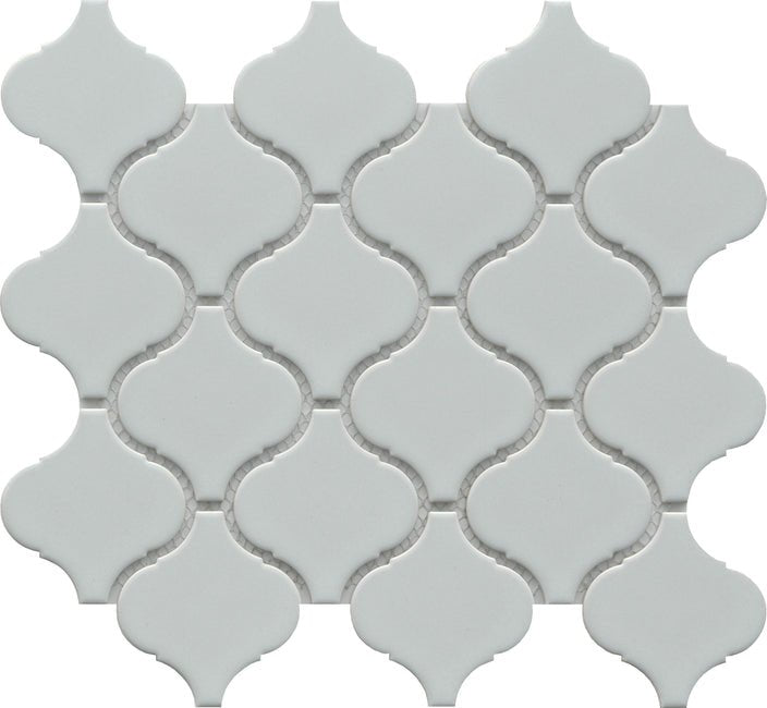 Emser TileINFLUENCE - Emser Tile Gray10" x 11" Arabesque MosaicINFLUENCE - Emser Tile