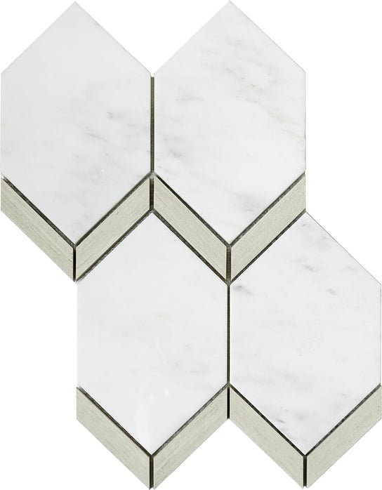 Emser TileINTRIGUE - Emser Tile FawnPicket 11" x 15" Mosaic MeshINTRIGUE - Emser Tile