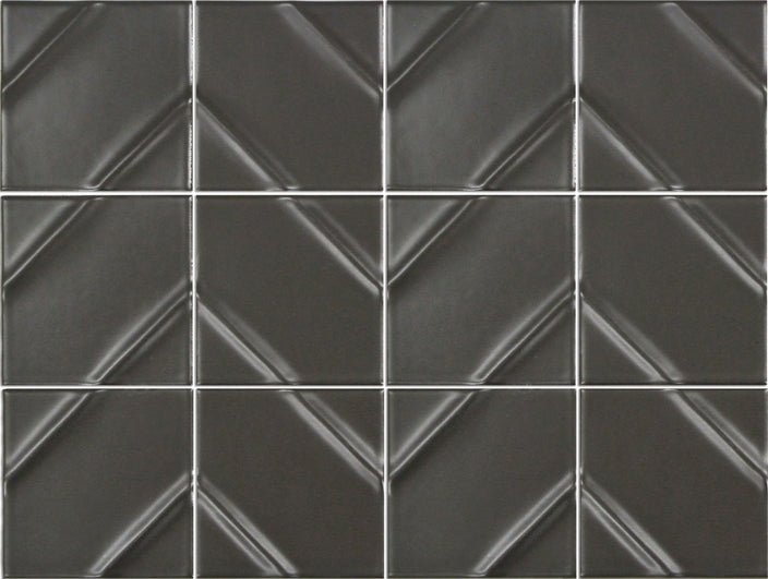 Emser TileKUMITO - Emser Tile Black Chevron12" x 16"KUMITO - Emser Tile