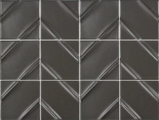 Emser TileKUMITO - Emser Tile Black Chevron12" x 16"KUMITO - Emser Tile