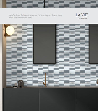 Emser TileLA VIE - Emser Tile Gray12" X 12" Mosaic MeshLA VIE - Emser Tile