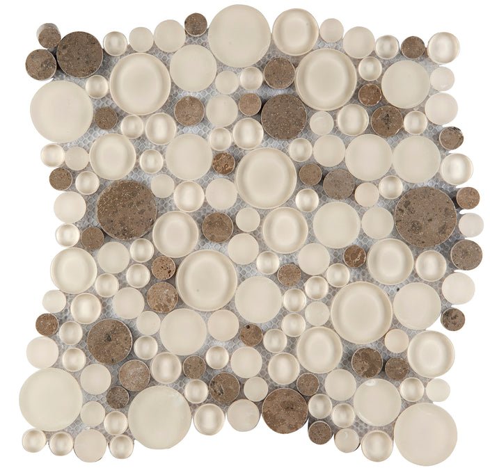 Emser TileLUCENTE - Emser Tile LidoCircle Mosaic 12" x 12"LUCENTE - Emser Tile