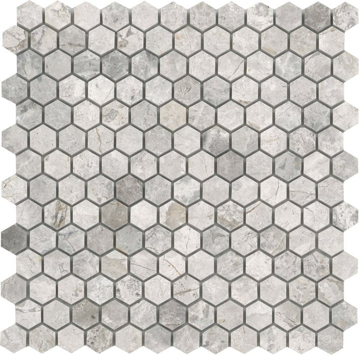 Emser TileMARBLE SILVER COLLECTION - Emser Tile Silver PolishedHexagonMARBLE SILVER COLLECTION - Emser Tile