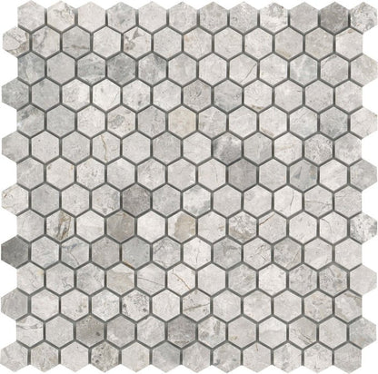 Emser TileMARBLE SILVER COLLECTION - Emser Tile Silver PolishedHexagonMARBLE SILVER COLLECTION - Emser Tile