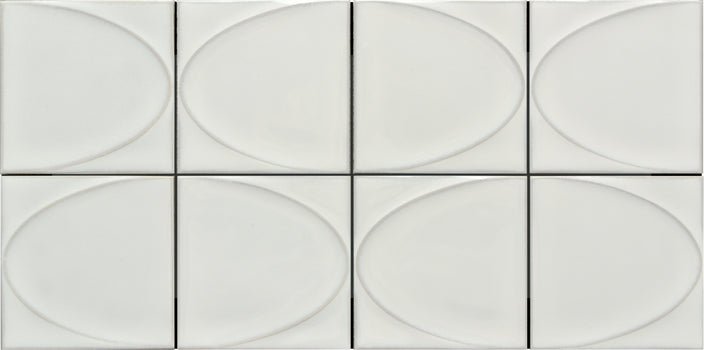 Emser TileMIZU - Emser Tile Silver Glossy Ellipse8" x 16"MIZU - Emser Tile