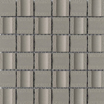 Emser TileMODAN - Emser Tile Silver2" X 2" Mesh MosaicMODAN - Emser Tile