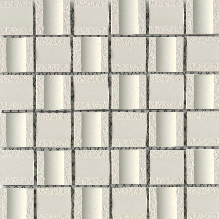 Emser TileMODAN - Emser Tile White2" X 2" Mesh MosaicMODAN - Emser Tile