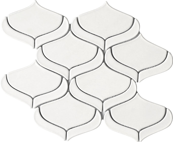 Emser TileMYTHOS - Emser Tile WhiteArabesque 11" X 12" Mosaic MeshMYTHOS - Emser Tile