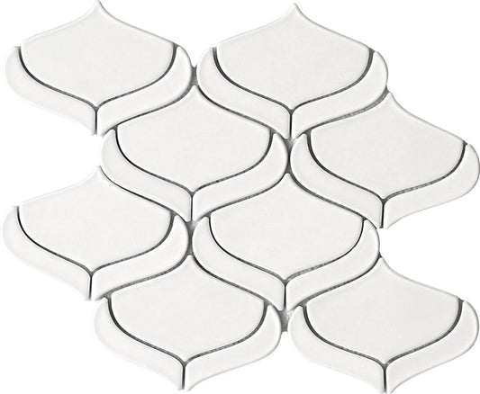 Emser TileMYTHOS - Emser Tile WhiteArabesque 11" X 12" Mosaic MeshMYTHOS - Emser Tile