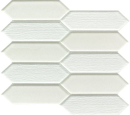 Emser TilePICKET - Emser Tile White11" x 12" Mosaic MeshPICKET - Emser Tile