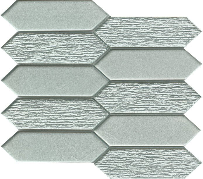 Emser TilePICKET - Emser Tile Silver11" x 12" Mosaic MeshPICKET - Emser Tile