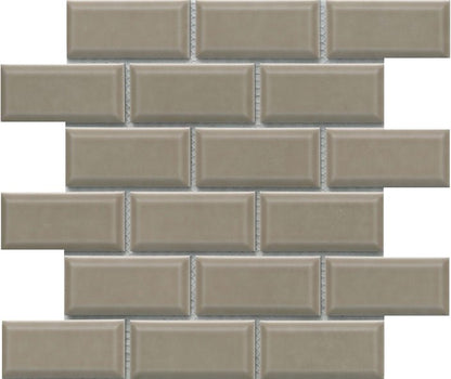 Emser TileREWARD - Emser Tile Taupe2" x 4" Bevel MosaicREWARD - Emser Tile