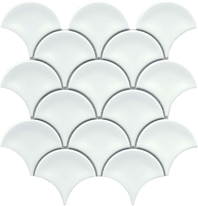 Emser TileREWARD - Emser Tile White3" x 4" Fan MosaicREWARD - Emser Tile