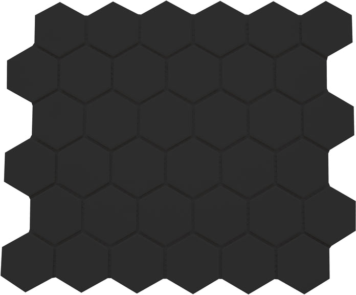 Emser TileREZONE - Emser Tile Black11" x 13" Mosaic HexREZONE - Emser Tile