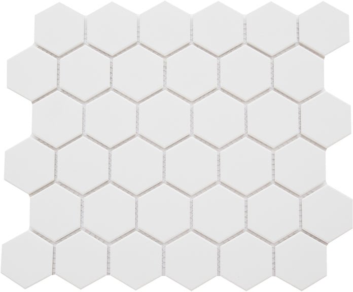 Emser TileREZONE - Emser Tile White11" x 13" Mosaic HexREZONE - Emser Tile