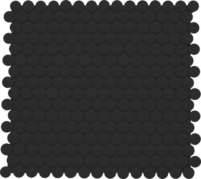 Emser TileREZONE - Emser Tile Black11" x 12" Mosaic PennyREZONE - Emser Tile