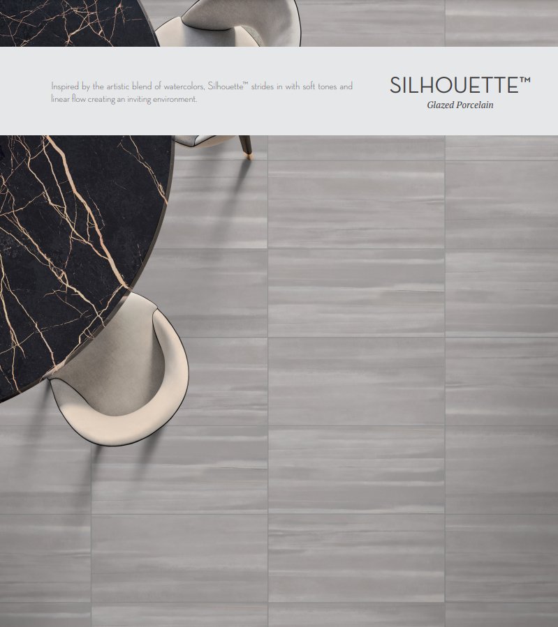 Emser TileSILHOUETTE - Emser Tile Contour2" x 2" MosaicSILHOUETTE - Emser Tile