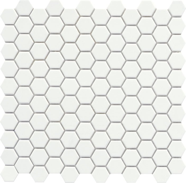 Emser TileSOURCE - Emser Tile Pure White1" HexSOURCE - Emser Tile