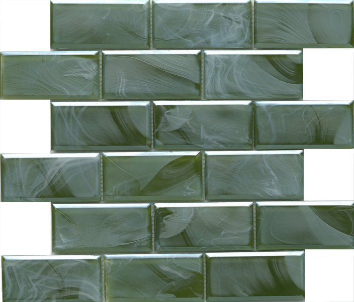 Emser TileSPLASH - Emser Tile Moss2" x 4" BeveledSPLASH - Emser Tile