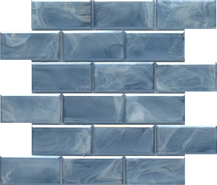 Emser TileSPLASH - Emser Tile Blue2" x 4" BeveledSPLASH - Emser Tile