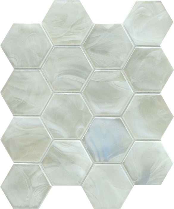 Emser TileSPLASH - Emser Tile White3" HexSPLASH - Emser Tile