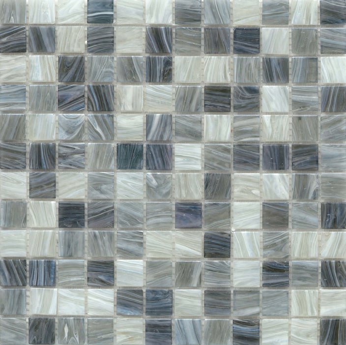 Emser TileSWIRL - Emser Tile Fog1" x 1" MosaicSWIRL - Emser Tile