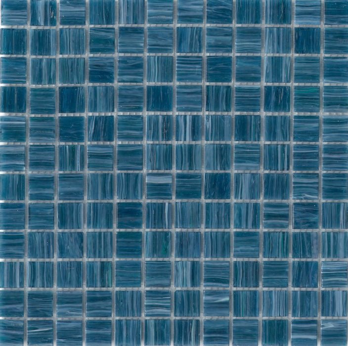 Emser TileSWIRL - GLASS MOSAIC - 1" by 1" mosaic Ocean1 x 1SWIRL - GLASS MOSAIC - 1" by 1" mosaic