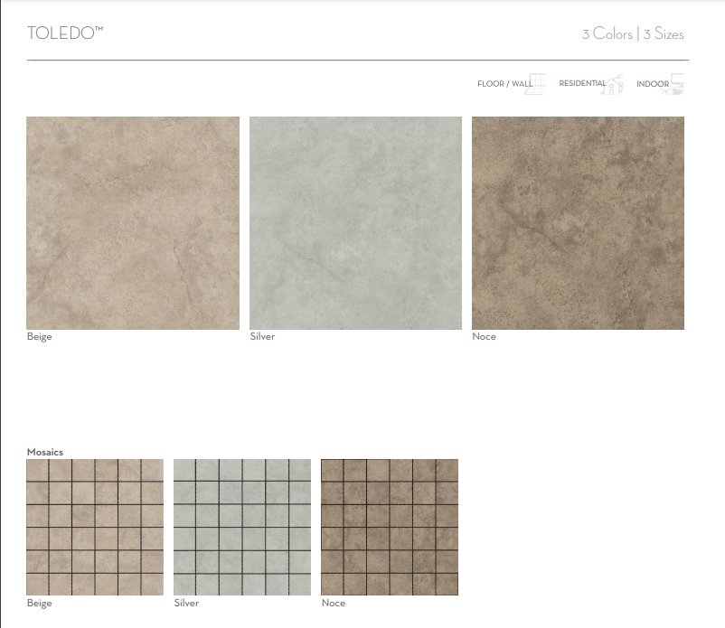 Emser TileTOLEDO - Emser Tile Beige17” x 17”TOLEDO - Emser Tile