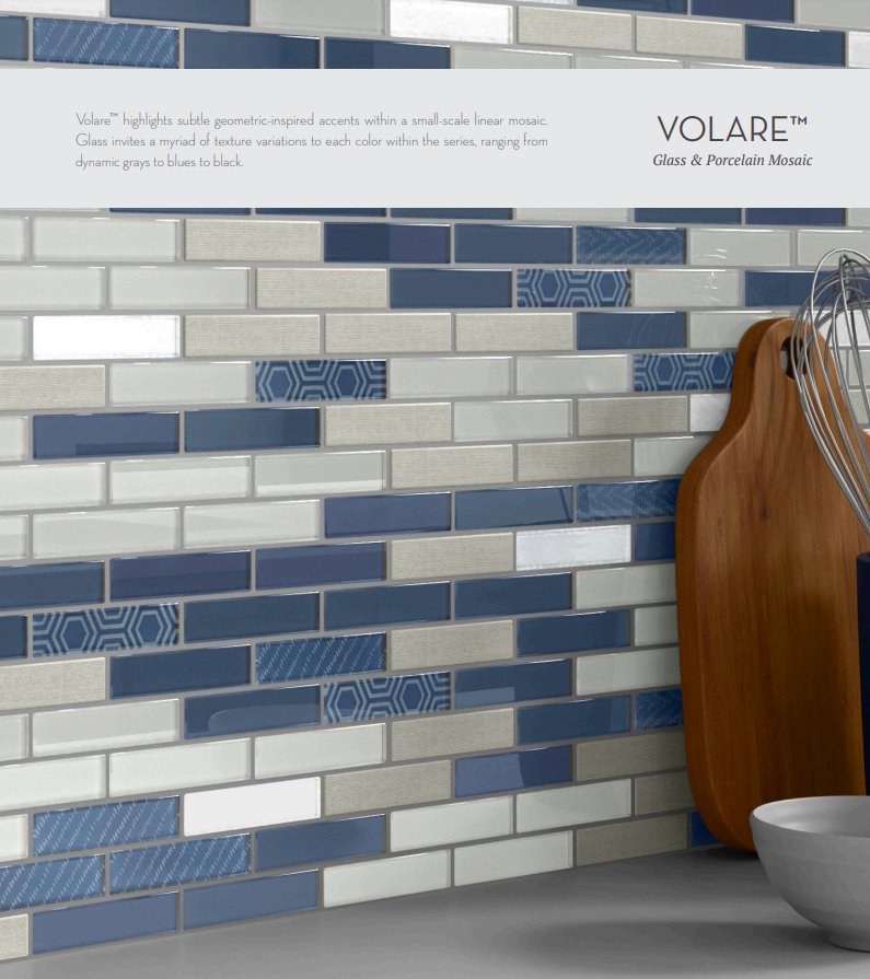 Emser TileVOLARE - Emser Tile Volare Aria12" X 12" Mosaic MeshVOLARE - Emser Tile