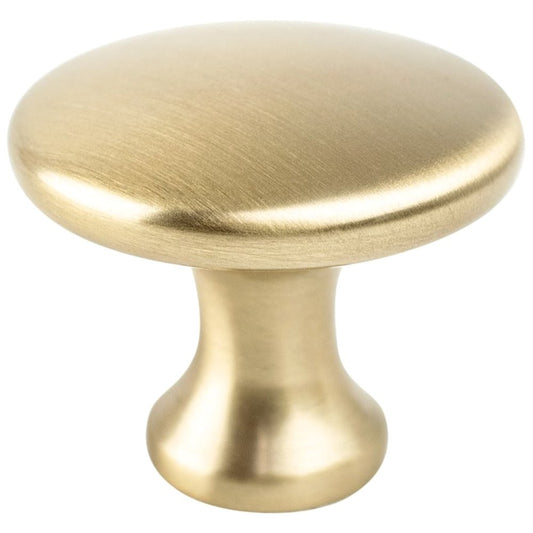 BerensonBerenson Advantage-5 Narrow Round Knob, Champagne, 1-1/8" Berenson Advantage-5 Narrow Round Knob, Champagne, 1-1/8"