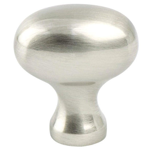 BerensonBerenson 34mm Advantage Plus-3 Oval Knob, Brushed Nickel, 1-3/8" Berenson 34mm Advantage Plus-3 Oval Knob, Brushed Nickel, 1-3/8"