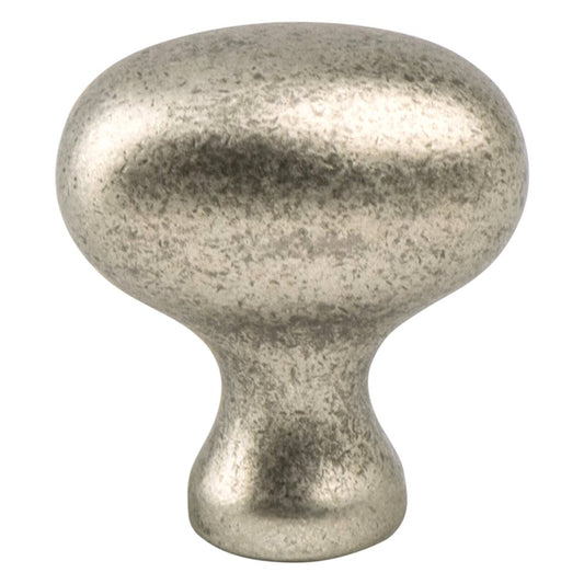 BerensonBerenson 34mm Advantage Plus-3 Oval Knob, Weathered Nickel, 1-5/16" Berenson 34mm Advantage Plus-3 Oval Knob, Weathered Nickel, 1-5/16"