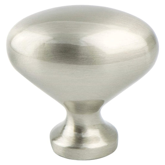 BerensonBerenson American Classics Oval Knob, Brushed Nickel, 1-5/16" Berenson American Classics Oval Knob, Brushed Nickel, 1-5/16"