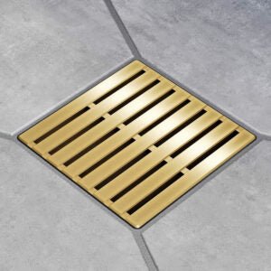 Ebbe ProParallel Pro Drain Cover Brushed GoldParallel Pro Drain Cover