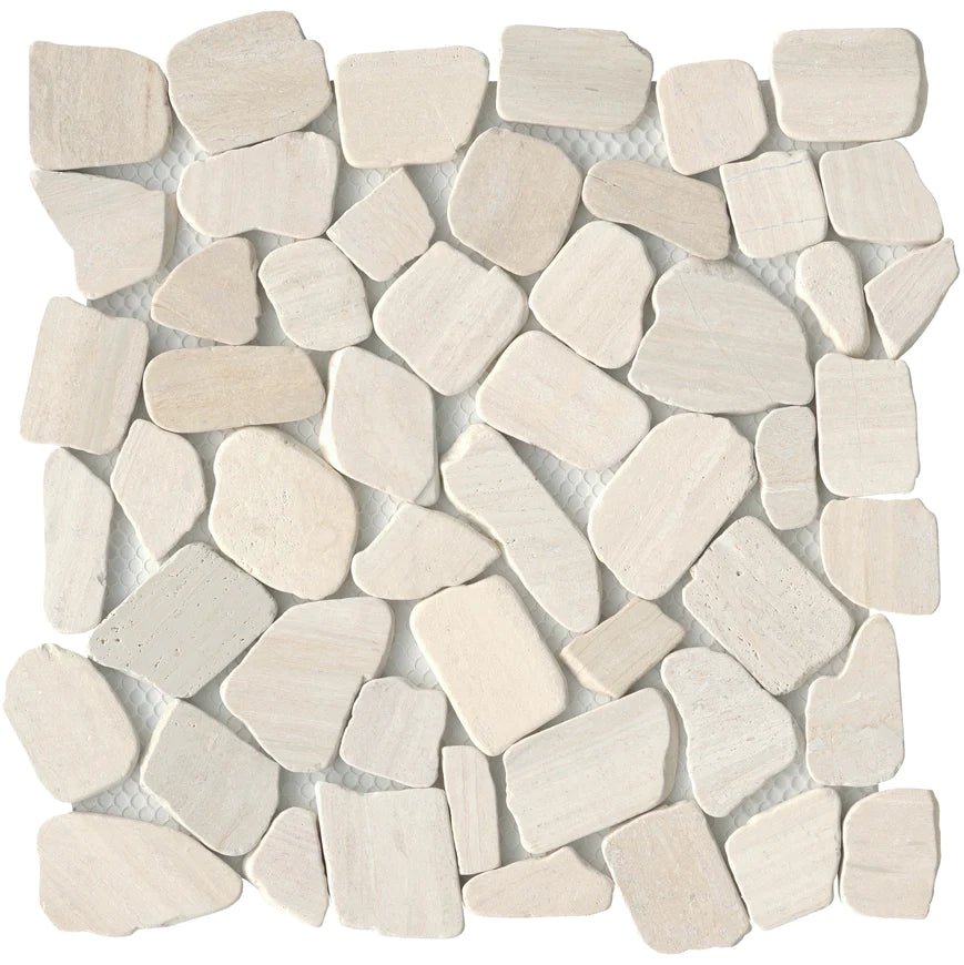 Emser TileEMSER TILE Cultura 12" X 12" Mesh, Pebbles Ivory Solid12" X 12"EMSER TILE Cultura 12" X 12" Mesh, Pebbles