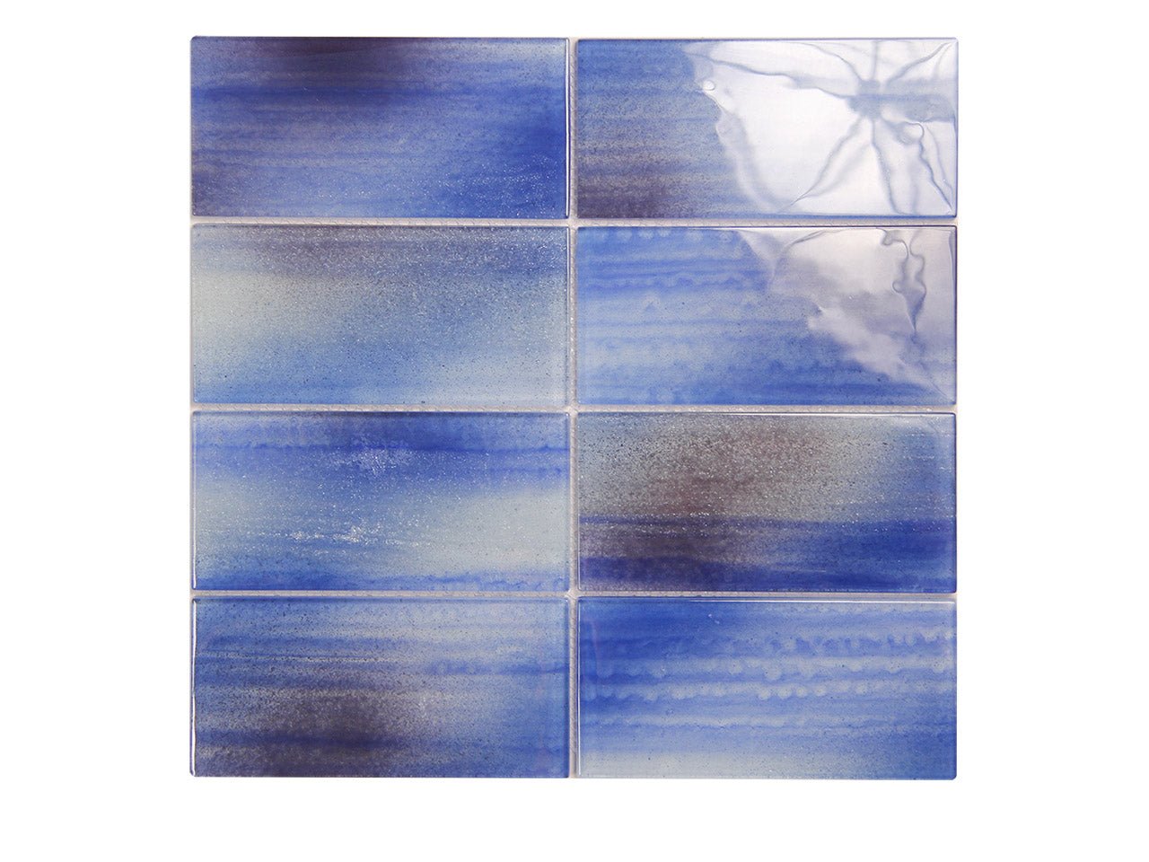 AkuaAkua Extant Pool Grade 11.5" x 11.5" Mosaic Blue 3 X 6 - 12" X 12"Akua Extant Pool Grade 11.5" x 11.5" Mosaic