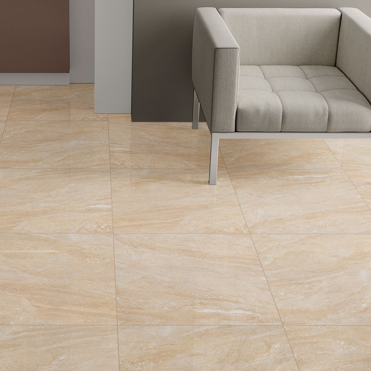 MSIAria Oro Porcelain 12x24 Polished MSI Tile 0.39 Thickness Aria Oro Porcelain 12x24 Polished MSI Tile 0.39 Thickness