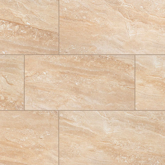 MSIAria Oro Porcelain 24x24 Polished MSI Tile 0.39 Thickness Aria Oro Porcelain 24x24 Polished MSI Tile 0.39 Thickness