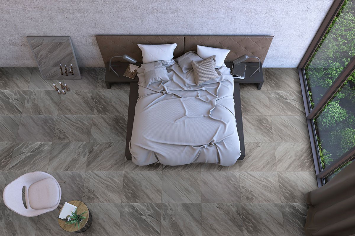 MSIBardiglio Porcelain 24x24 Matte Tile MSI Tile 0.37 Thickness Bardiglio Porcelain 24x24 Matte Tile MSI Tile 0.37 Thickness