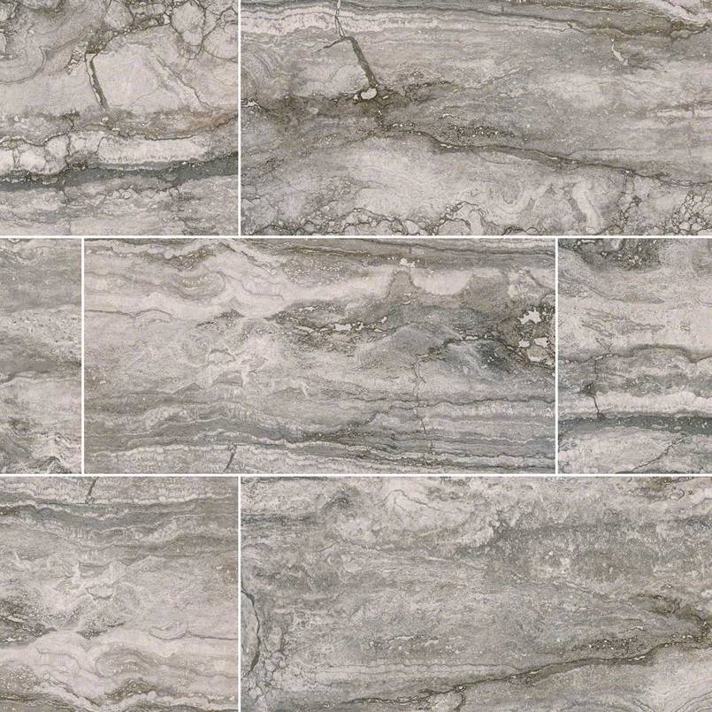 MSIBernini Carbone Porcelain 12x24 Polished MSI Tile 0.38 Thickness Bernini Carbone Porcelain 12x24 Polished MSI Tile 0.38 Thickness