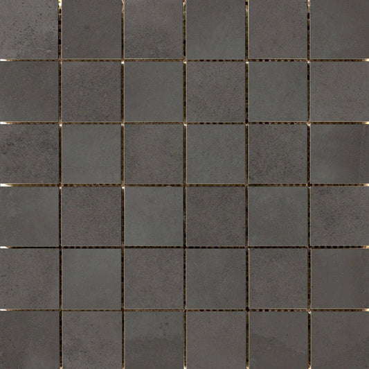 Emser TileBORIGNI Black 2"x2" Mosaic Mesh - Emser Tile BORIGNI Black 2"x2" Mosaic Mesh - Emser Tile