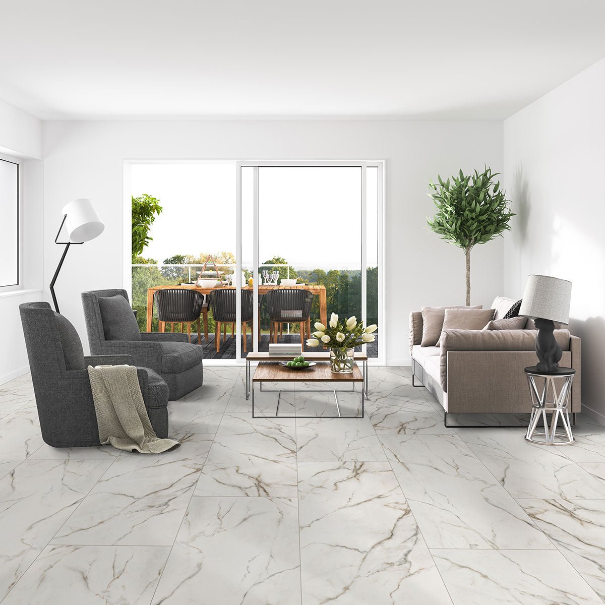 MSICalacatta Lucca Porcelain 12x24 Matte MSI Tile 0.39 Thickness Calacatta Lucca Porcelain 12x24 Matte MSI Tile 0.39 Thickness