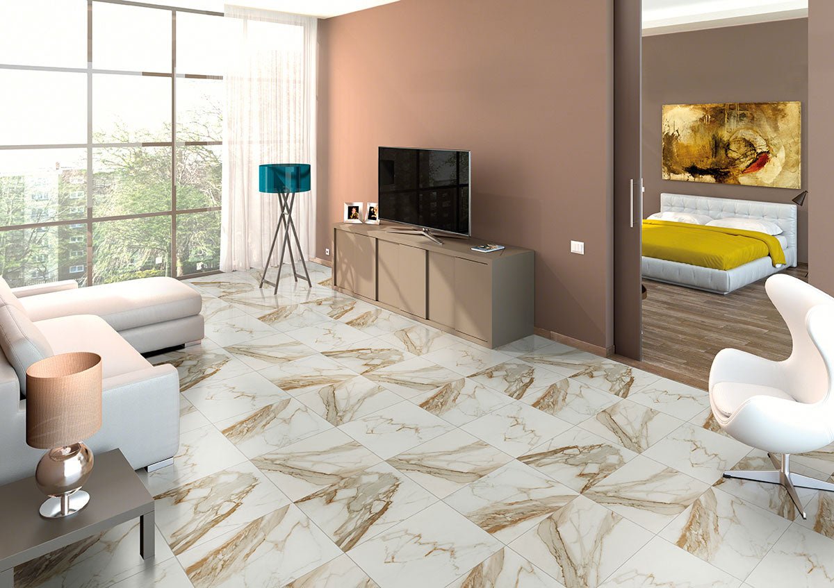 MSICalacatta Marbella Porcelain 24x24 Matte MSI Tile 0.39 Thickness Calacatta Marbella Porcelain 24x24 Matte MSI Tile 0.39 Thickness